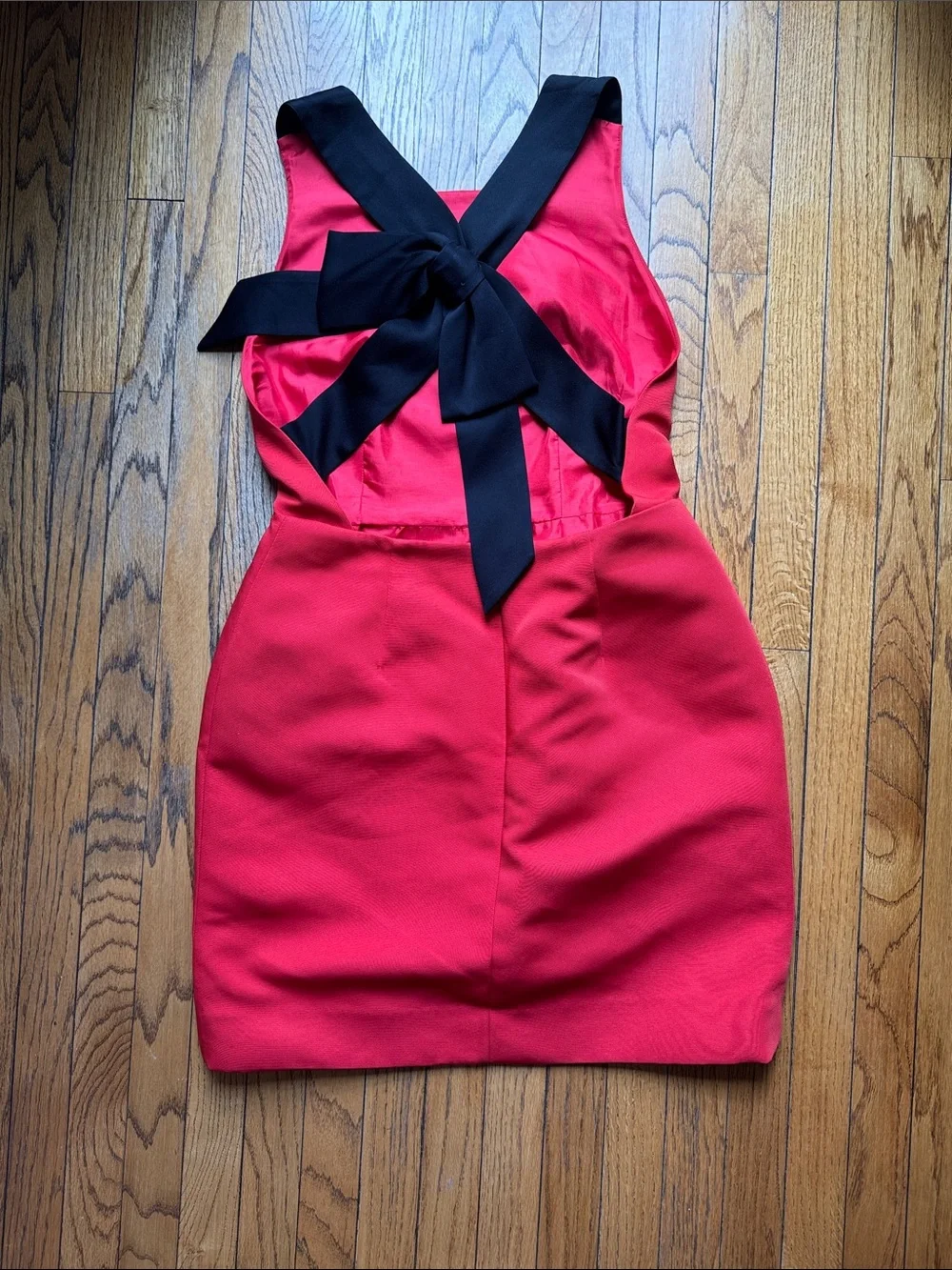 Kate Spade Holiday Party Bow Red Dress Size 12